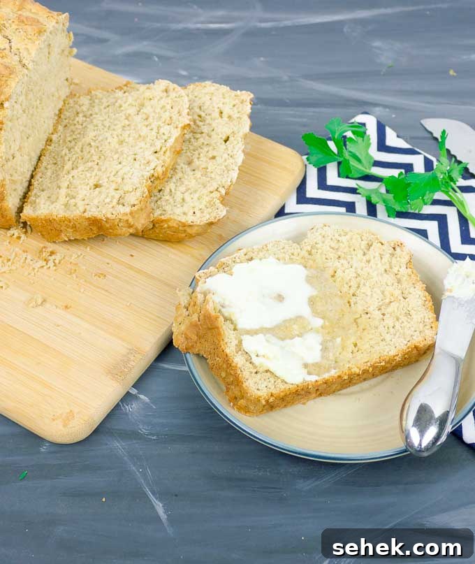 Guinness Beer Bread: Rustic Stout Loaf Recipe 2 Guinness Beer Bread on wood cutting board and a plate