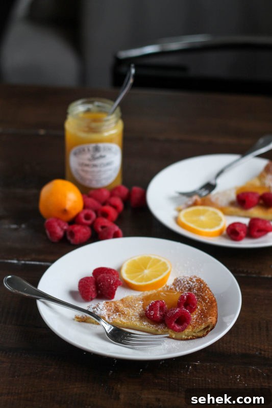 Lemon Raspberry Dutch Baby Pancake Recipe 5 Lemon Raspberry Dutch Baby-12