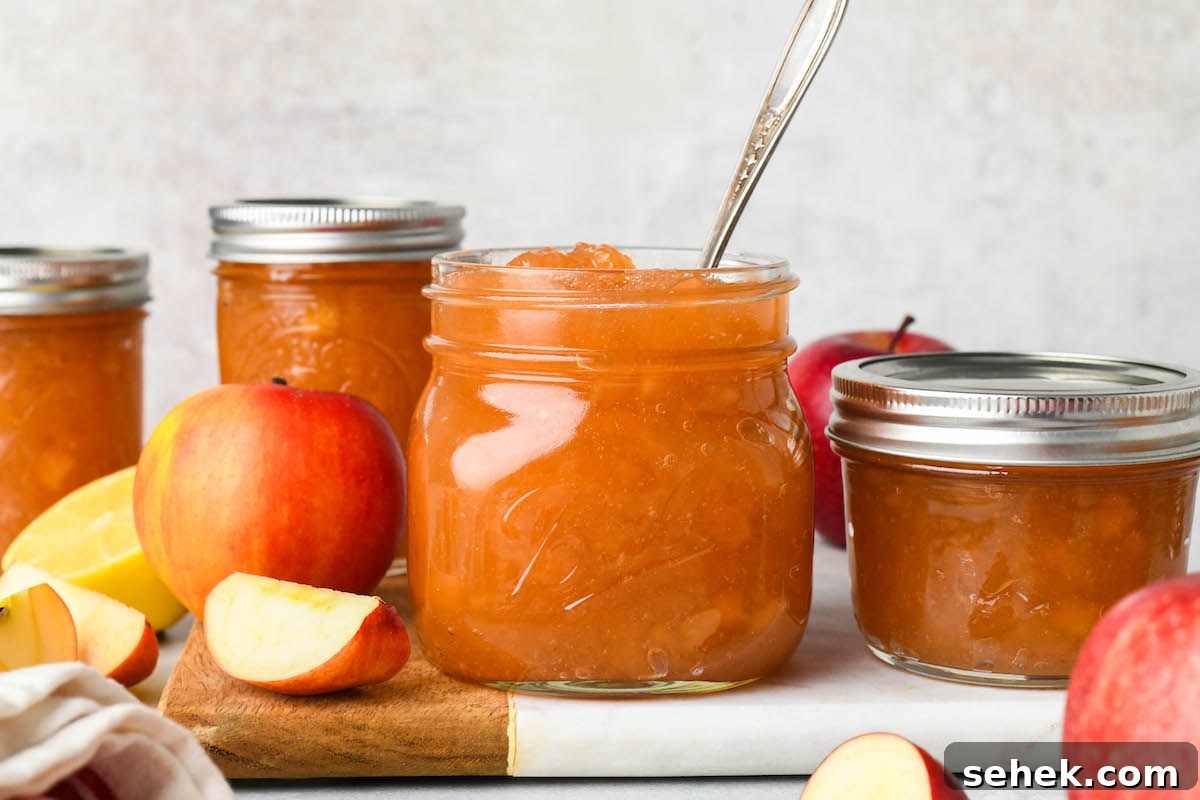 Homemade Spiced Apple Jam Recipe 2 Apple Jam