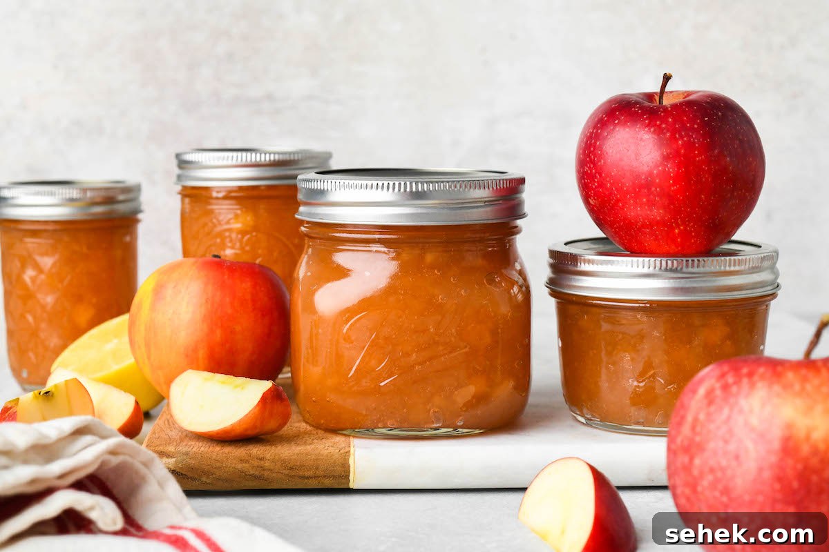 Homemade Spiced Apple Jam Recipe 8 Canning Apple Jam