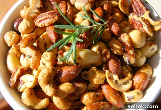 Sweet and Spicy Roasted Nuts with Maple and Cinnamon 2 The Union Square Cafe’s Bar Nuts