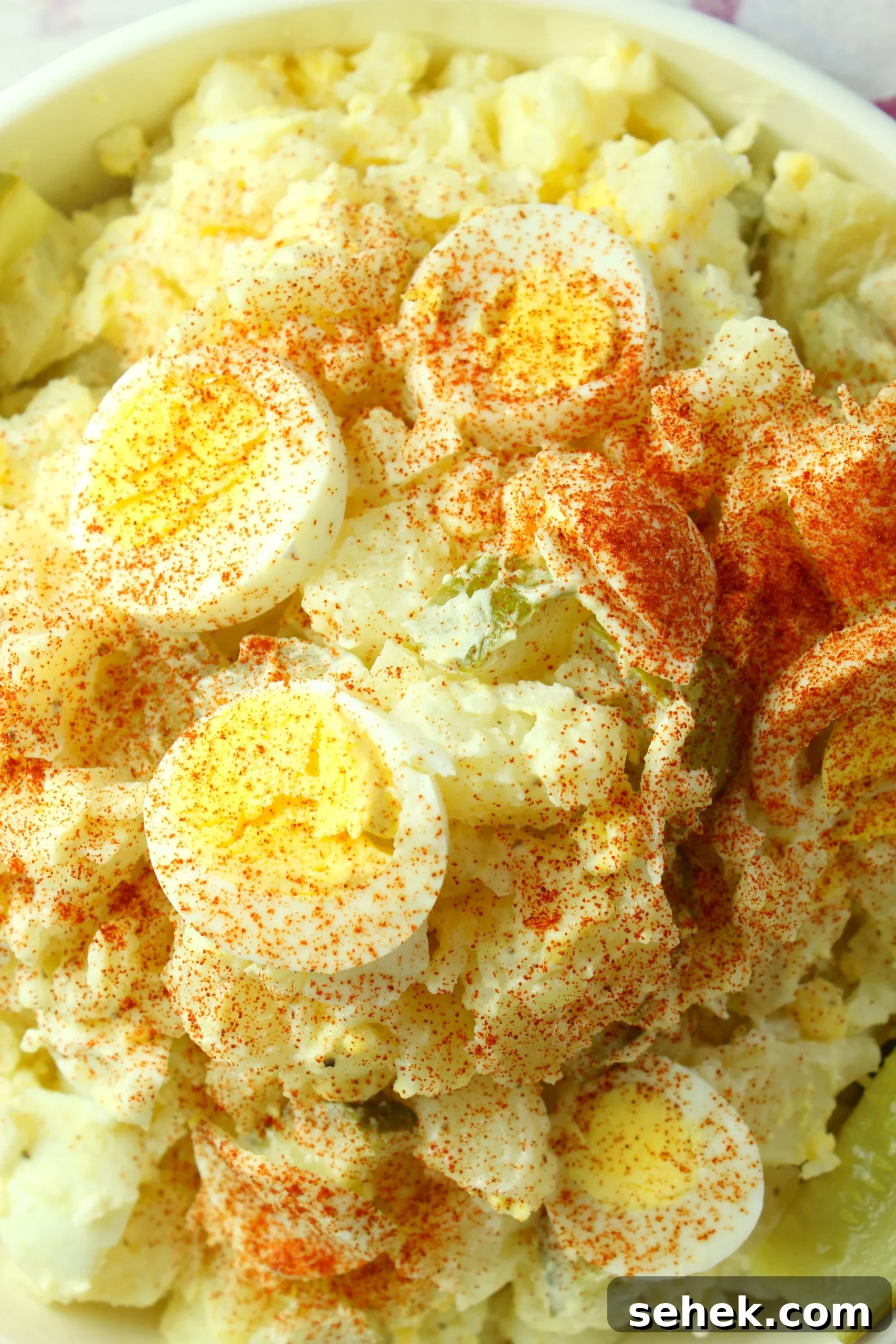 Tangy Dill Pickle Potato and Egg Salad 2 Dill Pickle Potato Egg Salad